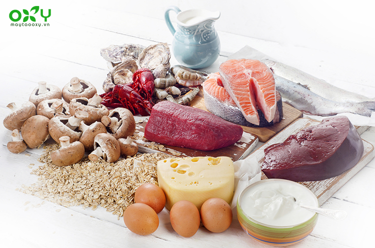 Bà bầu thiếu máu nên ăn gì? Đừng quên ăn nhiều thực phẩm giàu vitamin B12