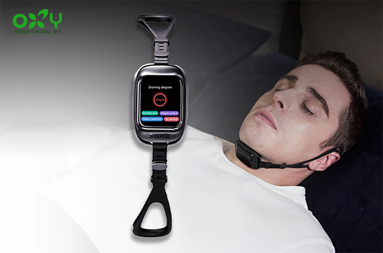 Dùng máy chống ngủ ngáy cũng là một cách trị ngáy ngủ được nhiều áp dụng