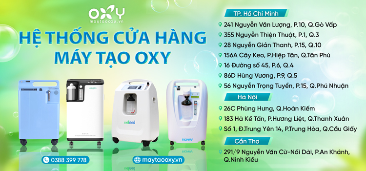 Cửa hàng Máy Tạo Oxy chuyên cung cấp các dòng máy tạo oxy y tế chính hãng, giá tốt, nhiều ưu đãi