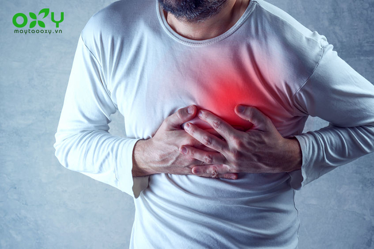 Suy tim là nguyên nhân hàng đầu gây khó thở khi nằm