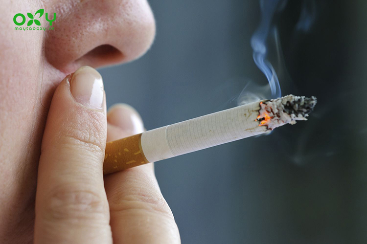 Hút thuốc và hít phải khói thuốc thụ động là nguyên nhân hàng đầu gây ra bệnh COPD