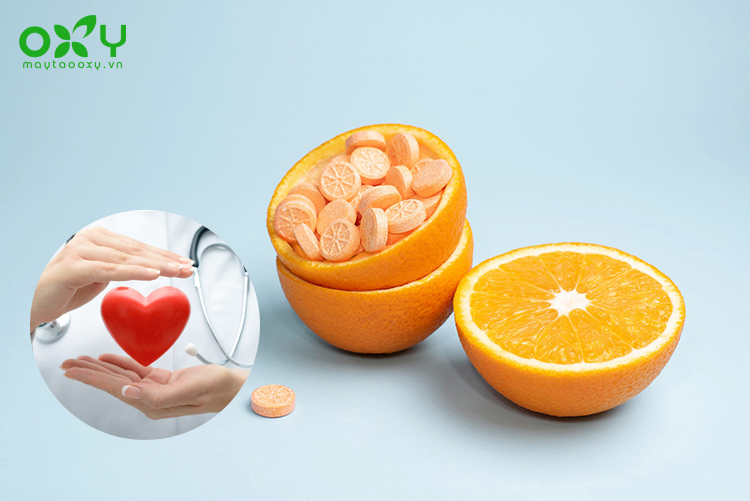 Bổ sung vitamin C giúp giảm nguy cơ mắc bệnh tim mạch